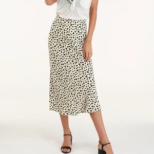 Lulus Raichel Beige Leopard Print Midi Skirt